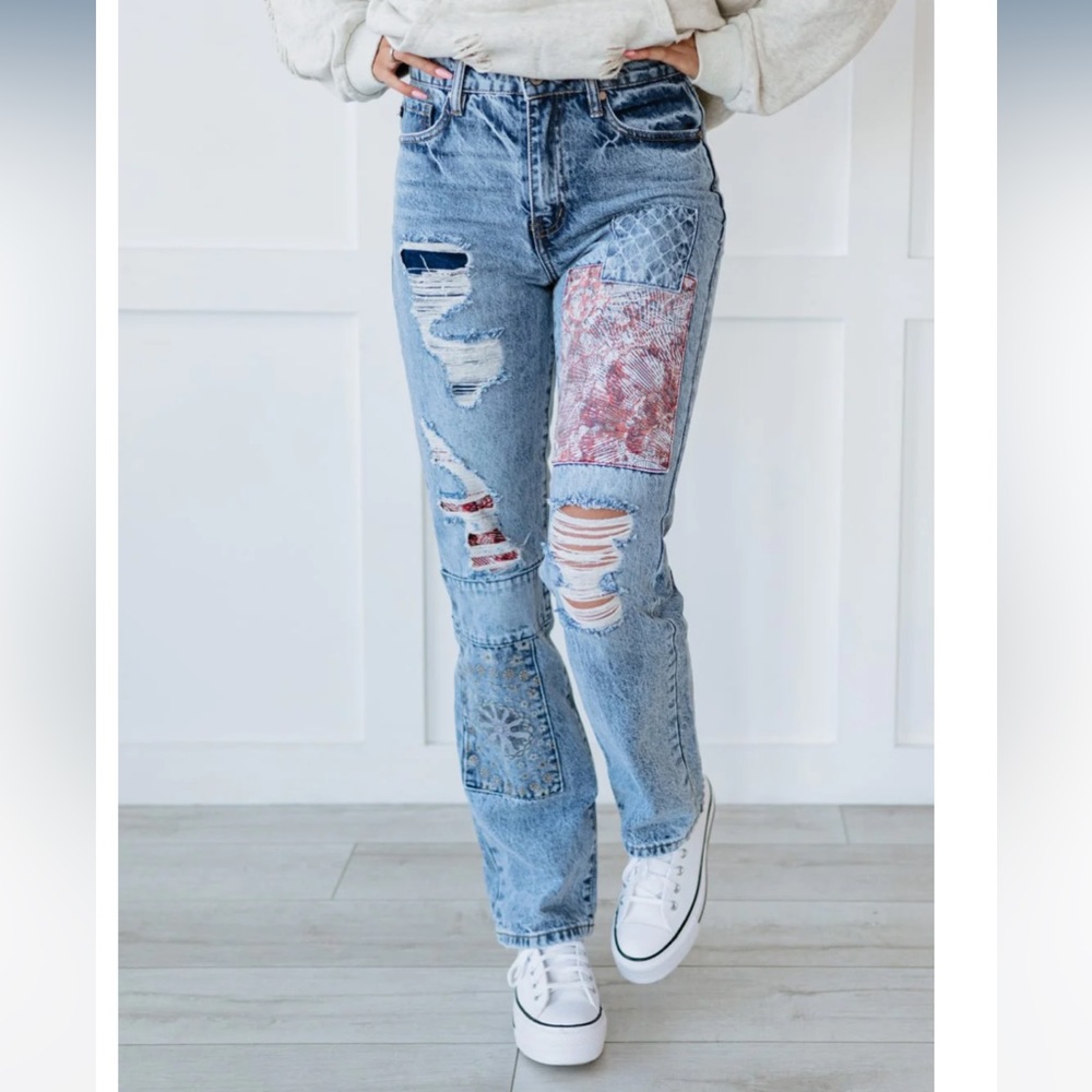 Dear John Estilo Patch Jeans